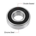 6202-2RS Deep Groove Ball Bearing for Various Applications (15x35x11mm)