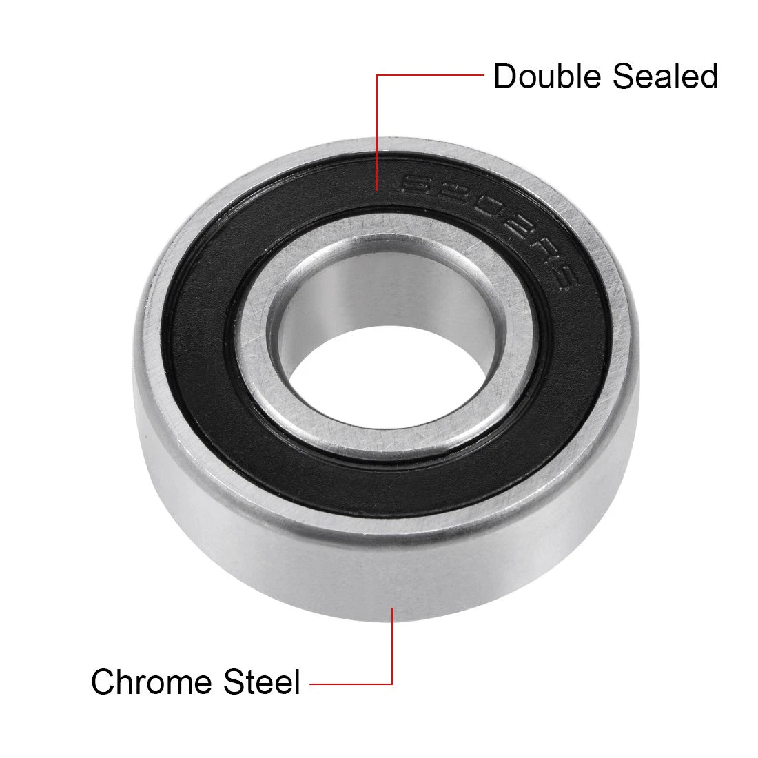 6202-2RS Deep Groove Ball Bearing for Various Applications (15x35x11mm)