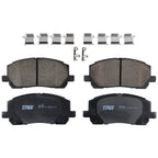 Set of 4 Disc Brake Pads for Toyota Highlander (2001–2007)