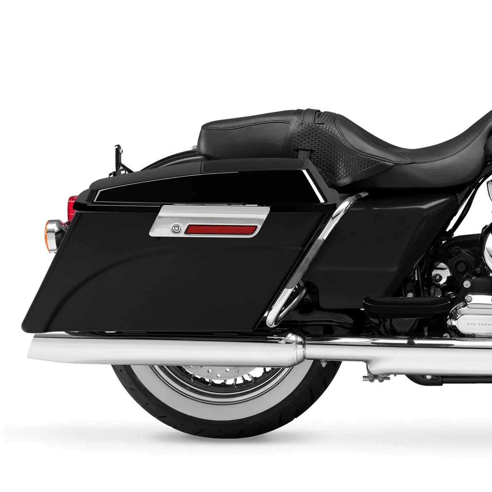 Hard Saddlebags Speaker Lid for Harley Street Road Glide (1994–2013)