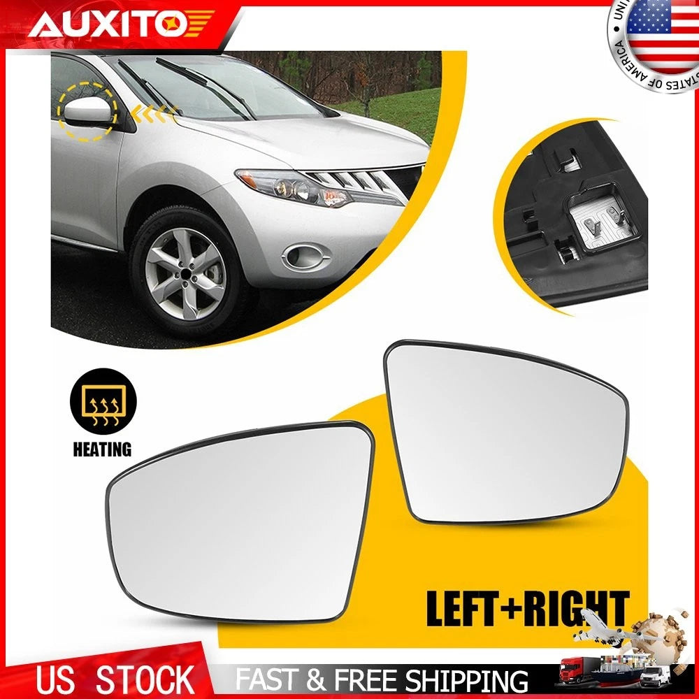 Heated Mirror Glass Replacement for Nissan Murano (2009–2014) GA-NI1120