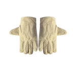 Canvas Welding Protection Gloves for Construction Sites