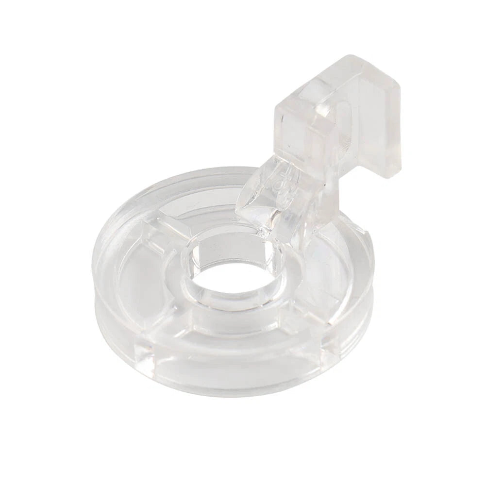 1/2" Clear Free Motion Couching Echo Quilting Ruler Presser Foot for Low Shank
