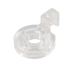 1/2" Clear Free Motion Couching Echo Quilting Ruler Presser Foot for Low Shank