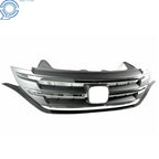 Front Hood Bumper Grille for Honda CR-V (2012-2014) Black Chrome