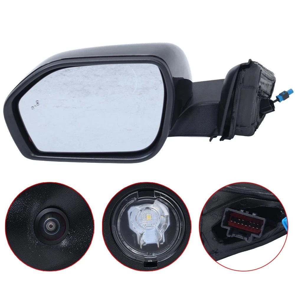 Heated Side Mirror for Ford Explorer (2020–2024) W/Blind Spot & Camera, 13 Pins