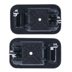 2x Rear Right & Left Inner Door Handle Gray for Suzuki Swift (1989–1991)
