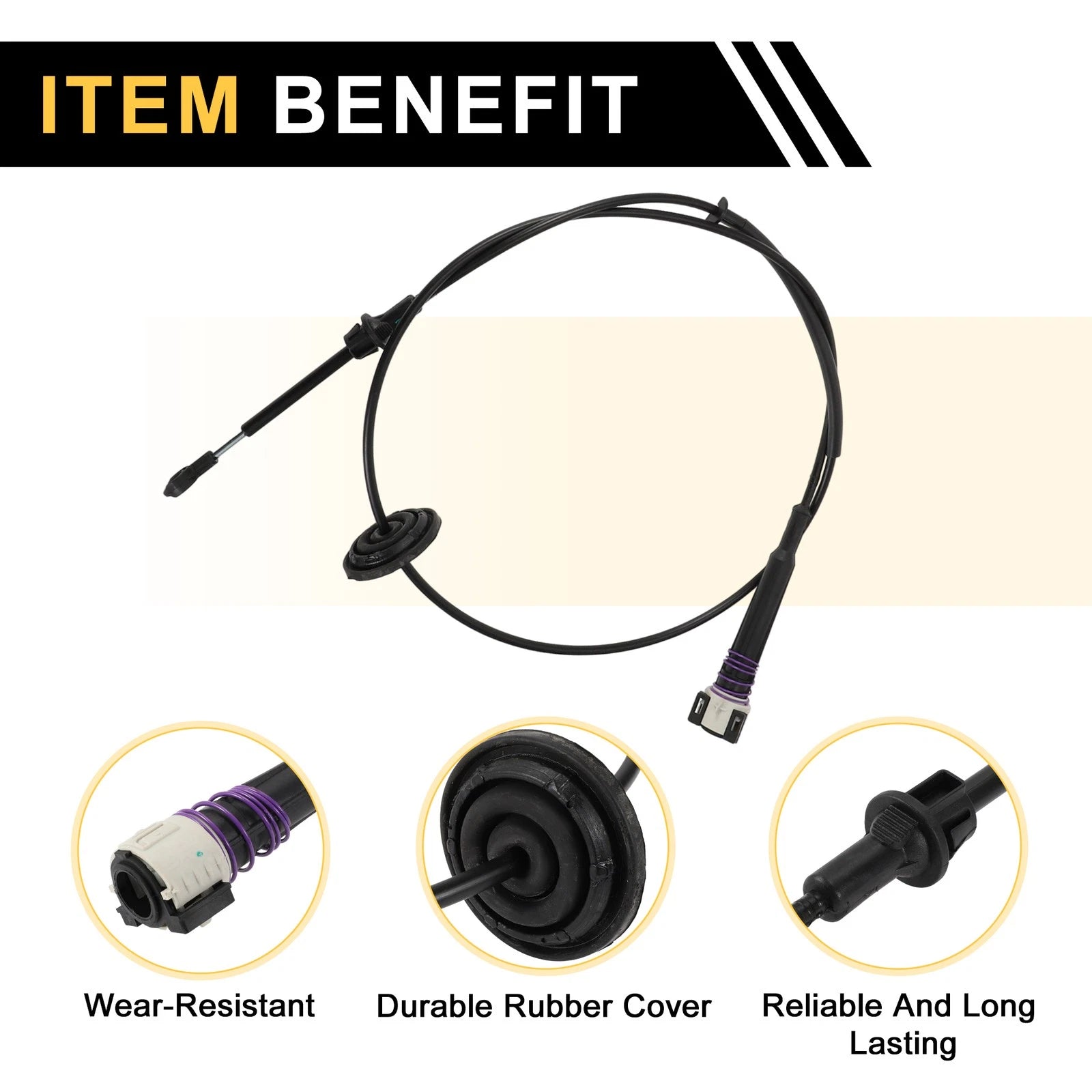 Transmission Gear Shifter Cable for Chevrolet Silverado 1500 (1999–2007)