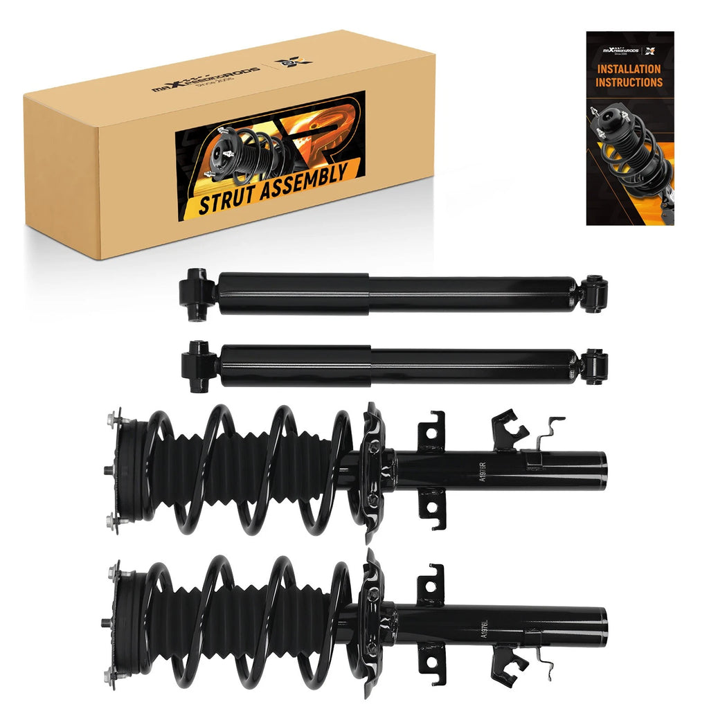 Complete Rear Front Struts Assembly for Nissan Rogue AWD (2014–2017) 173074