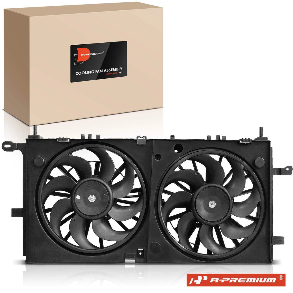 Dual Cooling Fan Assembly w/ Shroud for Chevy Uplander (2006–2008)