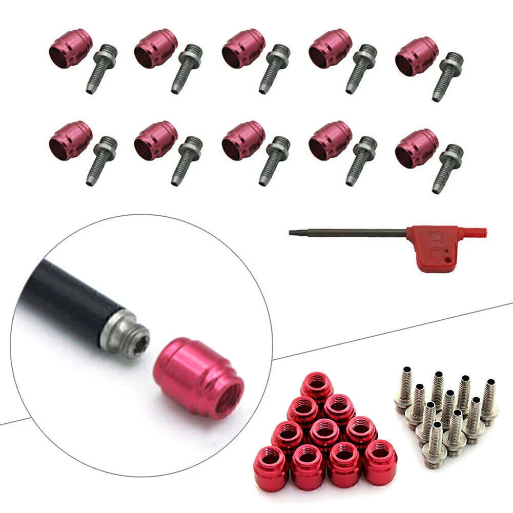 Set of 10 Brake Oil Needle Olive Heads for Avid StealthamaJig Discs