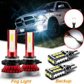 LED Fog Light and Backup Reverse Bulbs for Dodge Ram 1500–3500 (2010–2012)