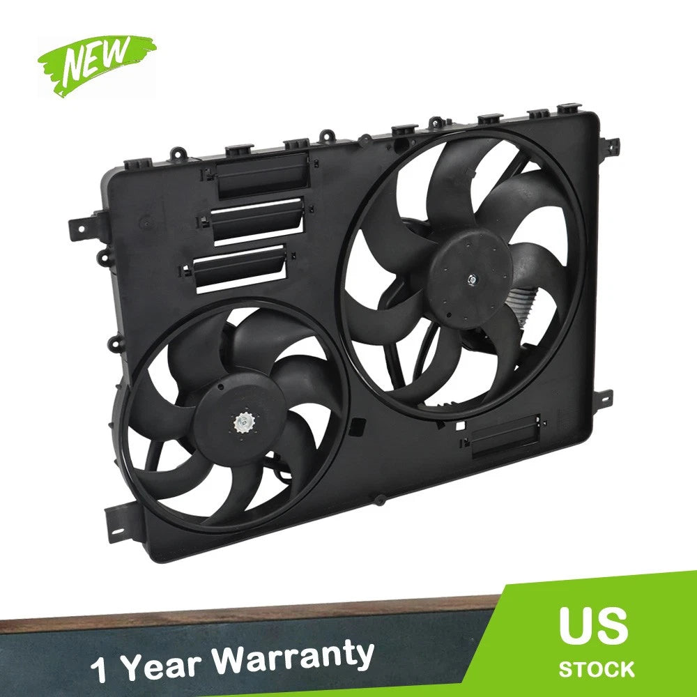 Engine AC Radiator Cooling Fan Assembly for Volvo V70 XC60 XC70 (2008–2016)