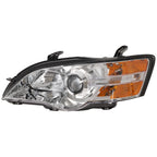 Headlight for Subaru Outback Legacy (2006–2007) Left with Bulb