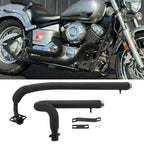 Shortshots Staggered Exhaust Pipe for Yamaha V Star 650 XVS650 (1998–2011)