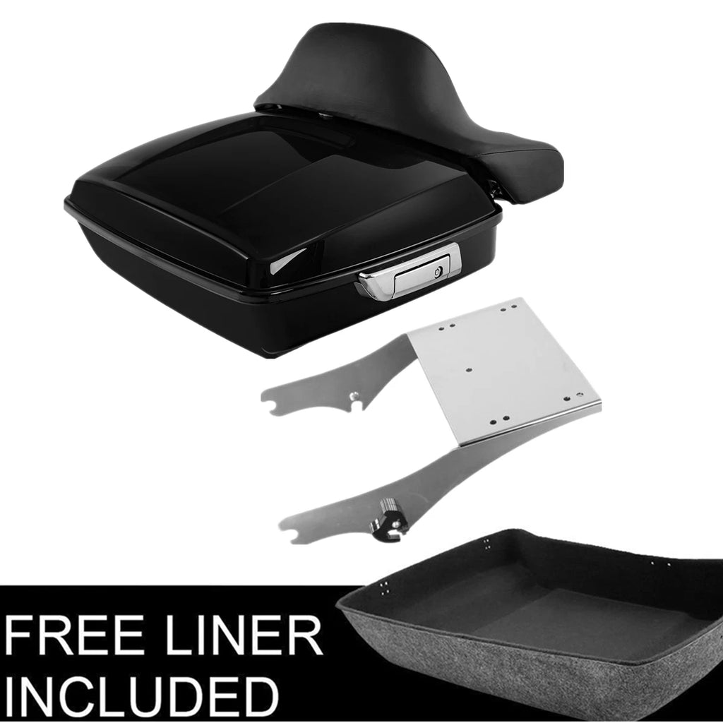 Chopped Trunk Pad Mount Rack for Harley Electra Glide (1997–2008)