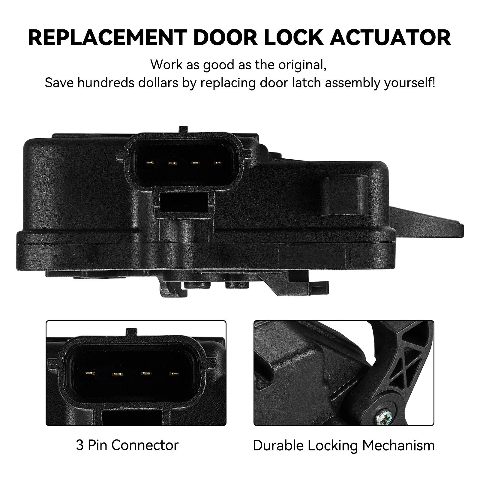 Sliding Door Lock Actuator for Chrysler Dodge Ram (2013–2018) 5020679AB