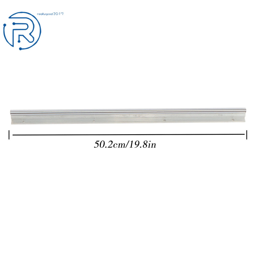 2Pcs Linear Shaft Rail with 4Pcs Square Type Bearings for Universal Use
