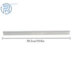 2Pcs Linear Shaft Rail with 4Pcs Square Type Bearings for Universal Use