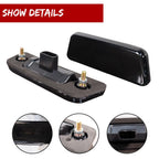 2X Smoke Amber LED Indicator Side Marker Light for Kenworth T680 (2016–2023)