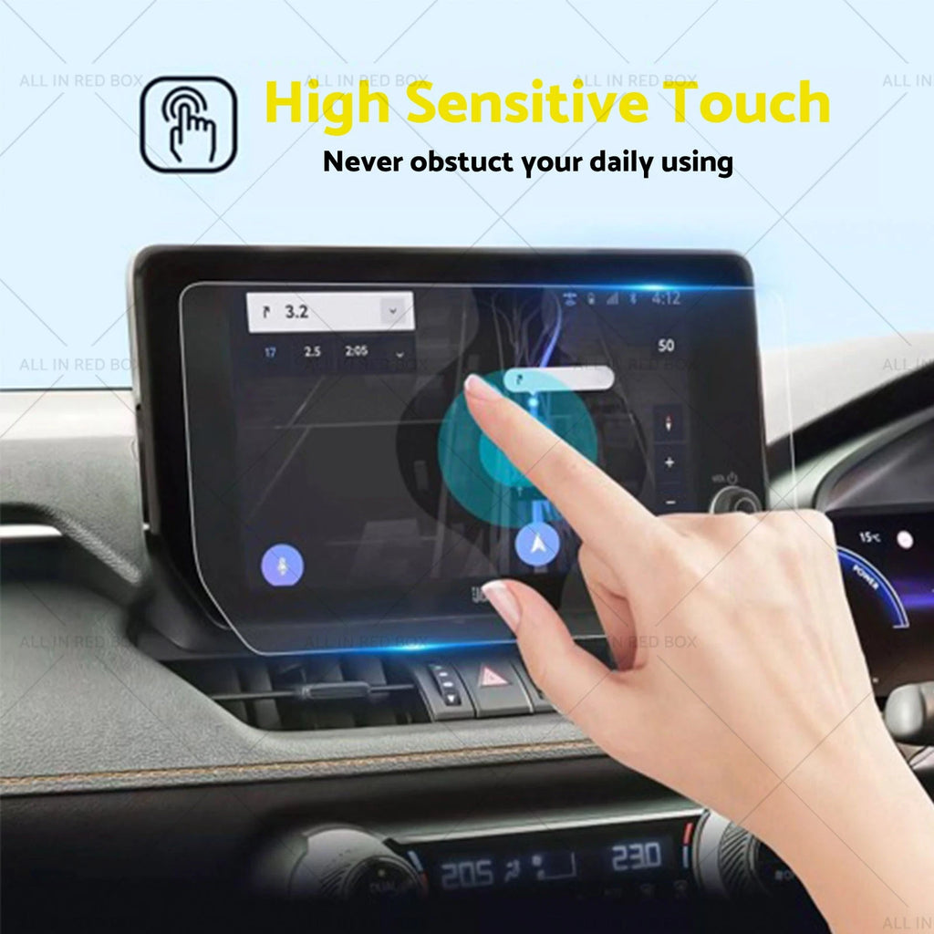 Tempered Glass Touchscreen Protector for Toyota RAV4 (2023–2024)