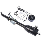 32" Black Stainless Steel Tilt Steering Column for Make Model