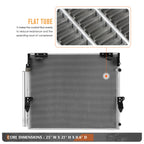 A/C Condenser for Lexus LX570 Toyota Land Cruiser (2008–2021) OE Aluminum Core
