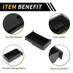 Center Console Organizer Insert Tray for Ford Maverick (2022–2024) Black