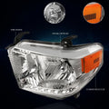 Headlight for Tundra Pickup (2014–2021) OE Replacement Chrome Housing Amber Side