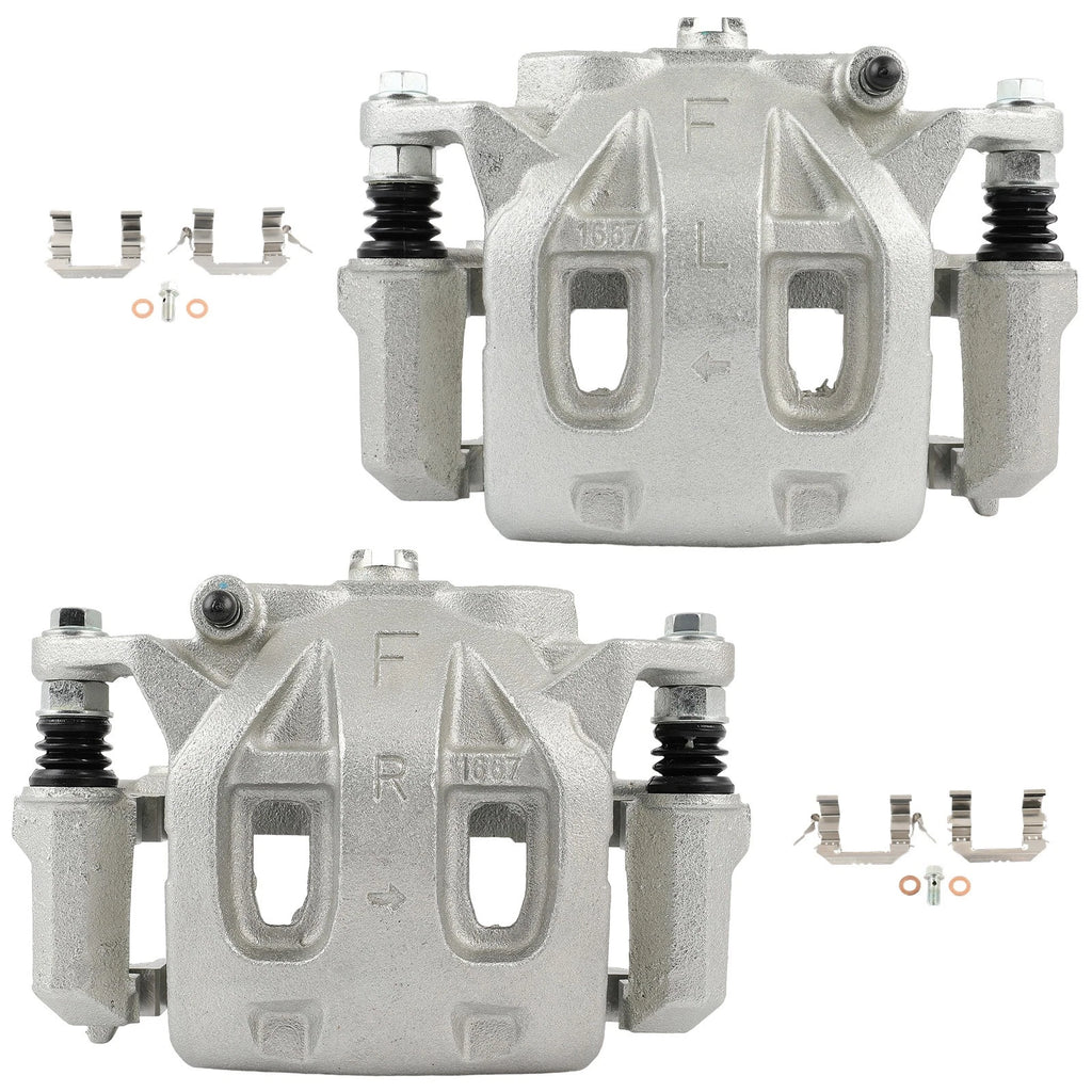 Front Brake Calipers for Infiniti FX35 FX37 (2006–2013) - Set of 2