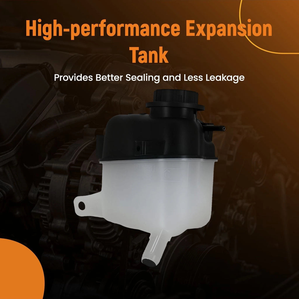 Coolant Expansion Tank with Cap for Ford Taurus (2008–2018) Mercury Sable (2008–2009)