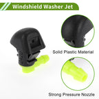 Windshield Washer Nozzle Set of 2 with Y Hose Connector for Honda (2011–2017)