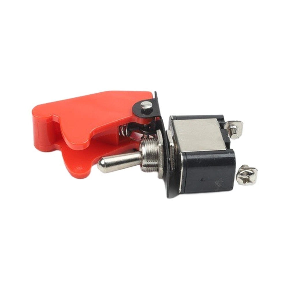 2X Rocker Switch ETEN1021 2Pin SPST 250V 15A with Red Cover