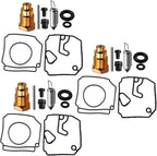 Set of 3 Carburetor Rebuild Kits for Yamaha 75 80 90 HP 2-Stroke (1975–1990) 6H1-W0093-10-00