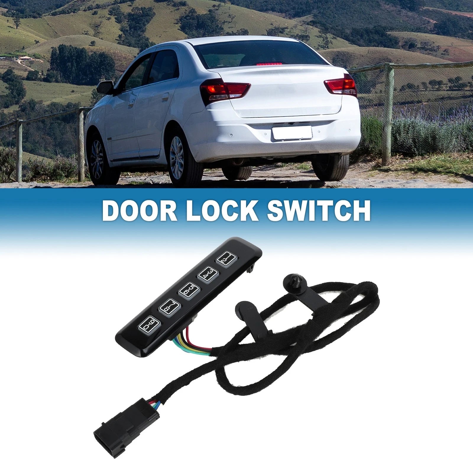 Car Door Lock Switch for Ford F-150 F-250 F-350 (2011–2016) No.FL3Z-14A626-AD/AA