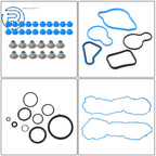 Full Gasket Set for Dodge Ram 1500 Jeep Liberty Cherokee (2005–2009) V6 3.7L SOHC