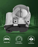Throttle Body for Cadillac CTS, GMC Terrain, Chevrolet Equinox, Buick LaCrosse (3.0L)