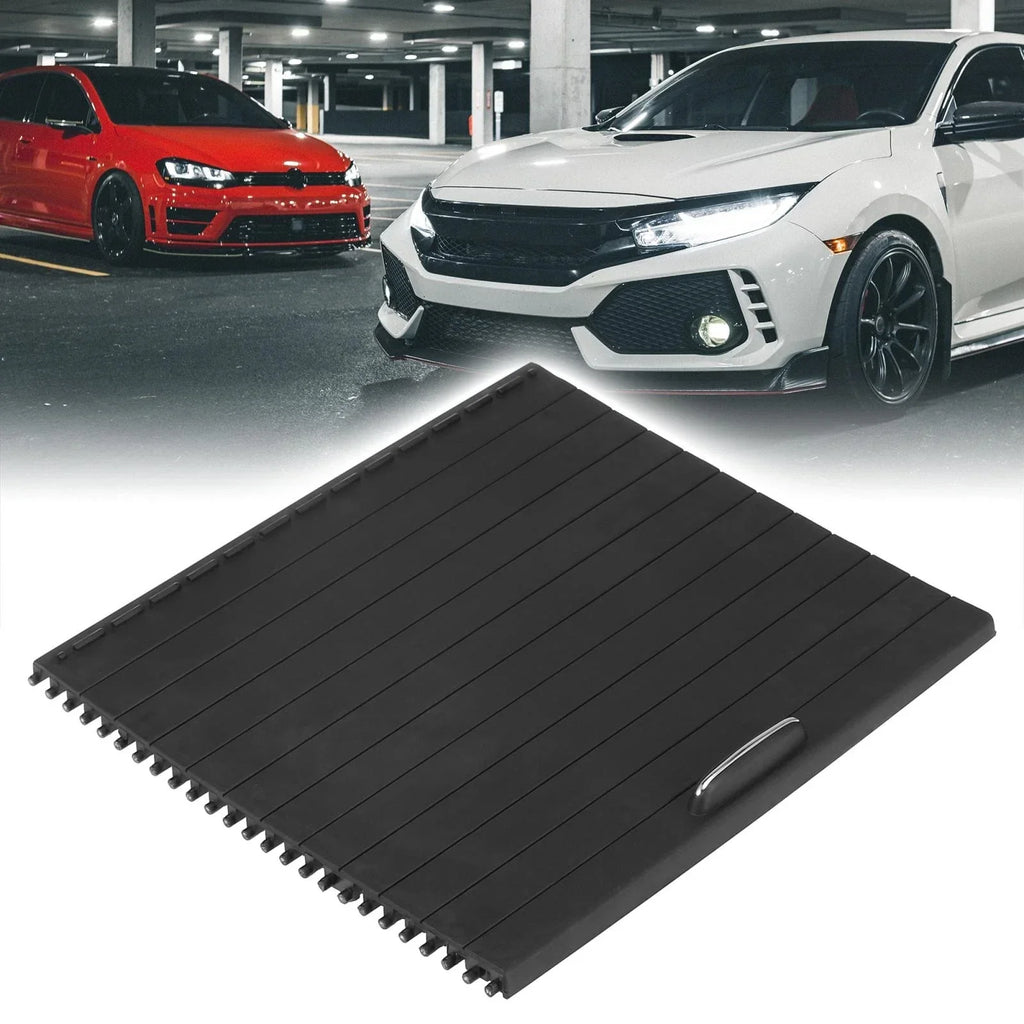 Black Car Center Console Roller Blind Cover for Mercedes-Benz ML W166 (2012-2015)