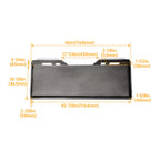 3/8" Skid Steer Mount Plate Adapter for Bobcat (7000LBS)