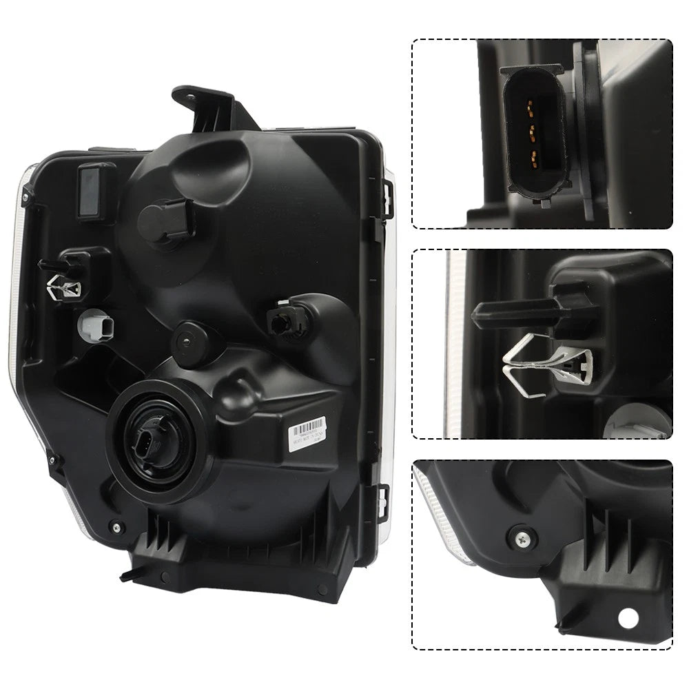 Driver Side Headlight Assembly for Ford E150 E250 E350 E450 (2008–2014)