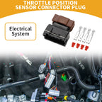 4 Pin Throttle Position Sensor Connector Plug for Mitsubishi 