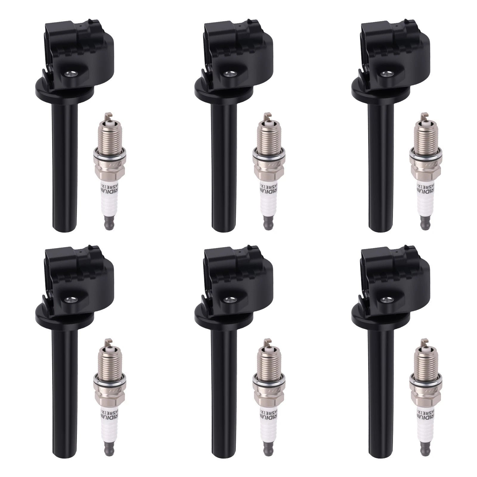 Ignition Coil & Spark Plug for Isuzu Amigo Rodeo V6 3.2L (2000–2000)