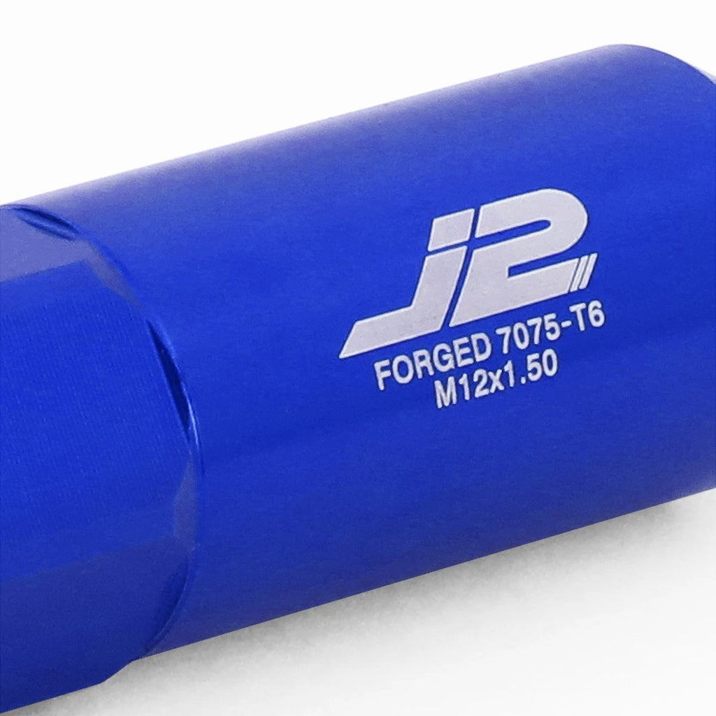 20Pcs J2 7075 Forged Aluminum M12x1.5 Spiky Cap Lug Nuts for Universal