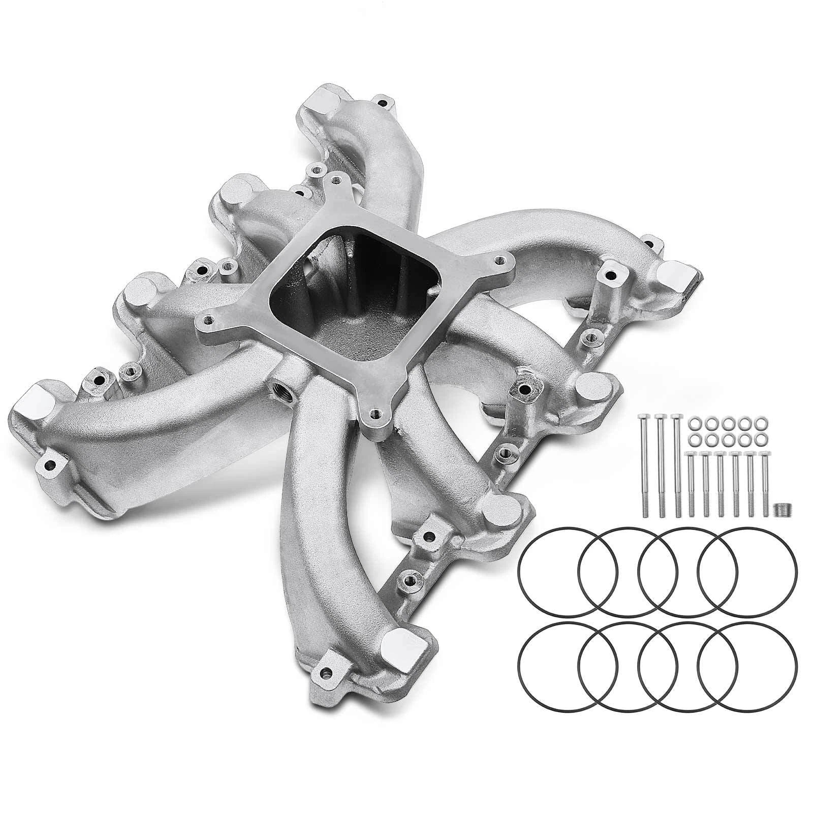 Single Plane Mid-Rise Intake Manifold with Gasket for GM LS1 LS2 LS6 (1997â2006)