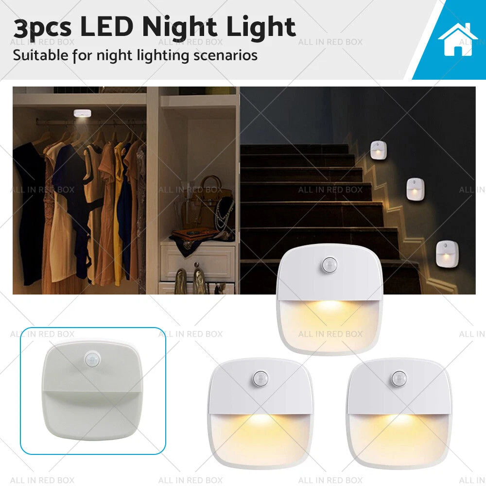 3 Pack LED Night Light Motion Sensor for 02-19 (Part No. 6722147)