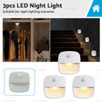 3 Pack LED Night Light Motion Sensor for 02-19 (Part No. 6722147)