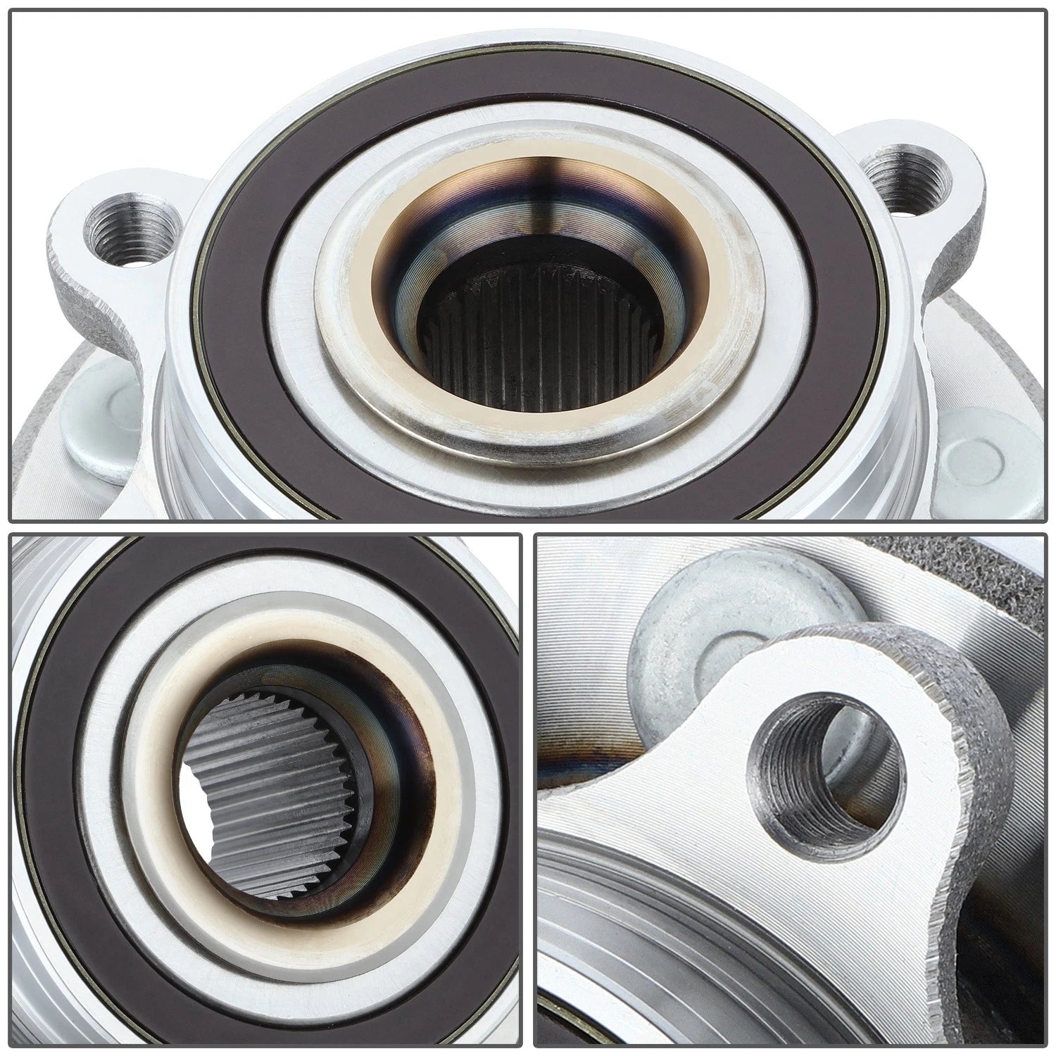 Set of 2 Wheel Bearing & Hub for Lincoln MKT MKS Ford Flex (2009–2019)