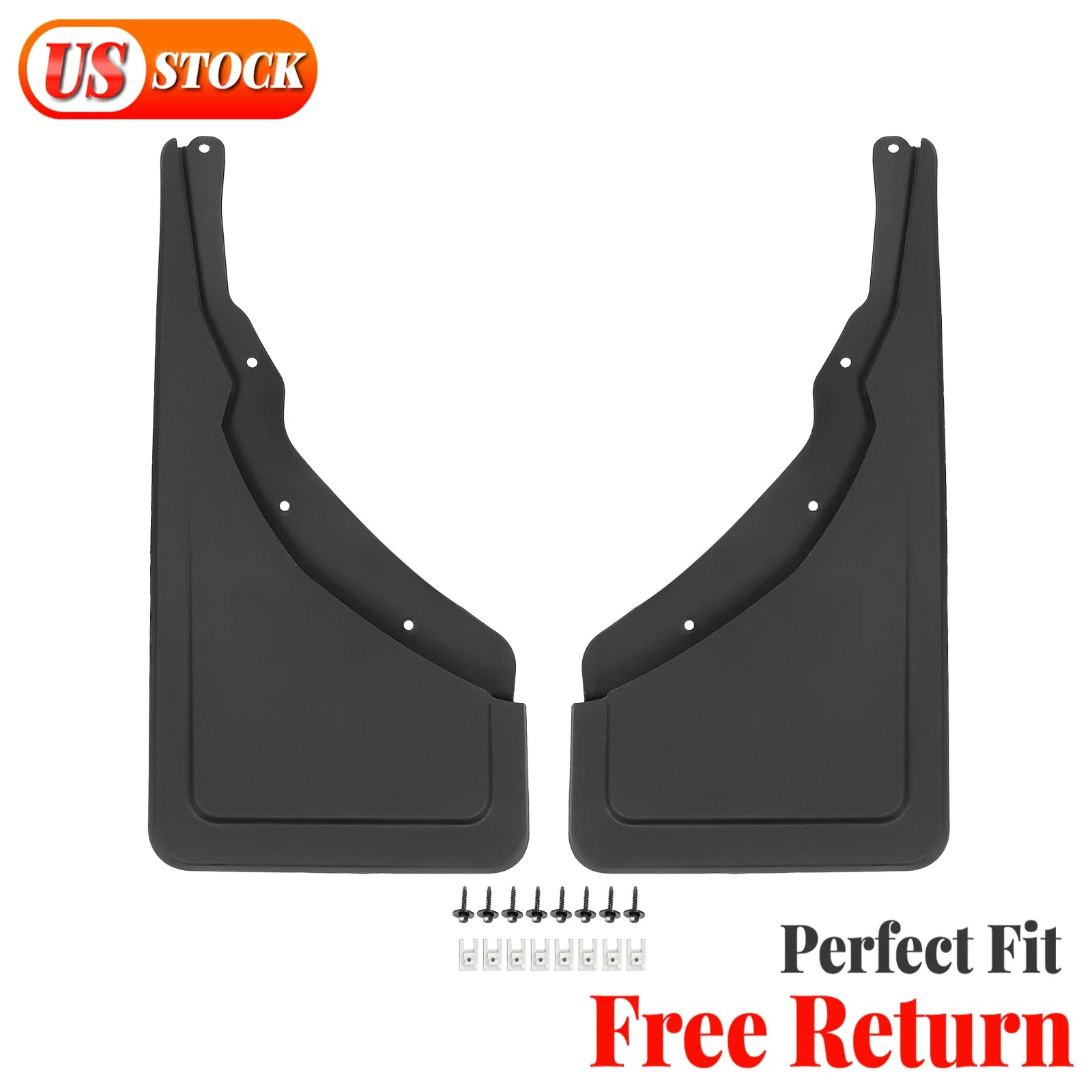 2PC Rear Mud Flaps for Ford Bronco Sport (2021–2024)