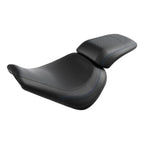 Black Driver Passenger Seat for Harley Fat Boy FLFB FLFBS (2018–2023)