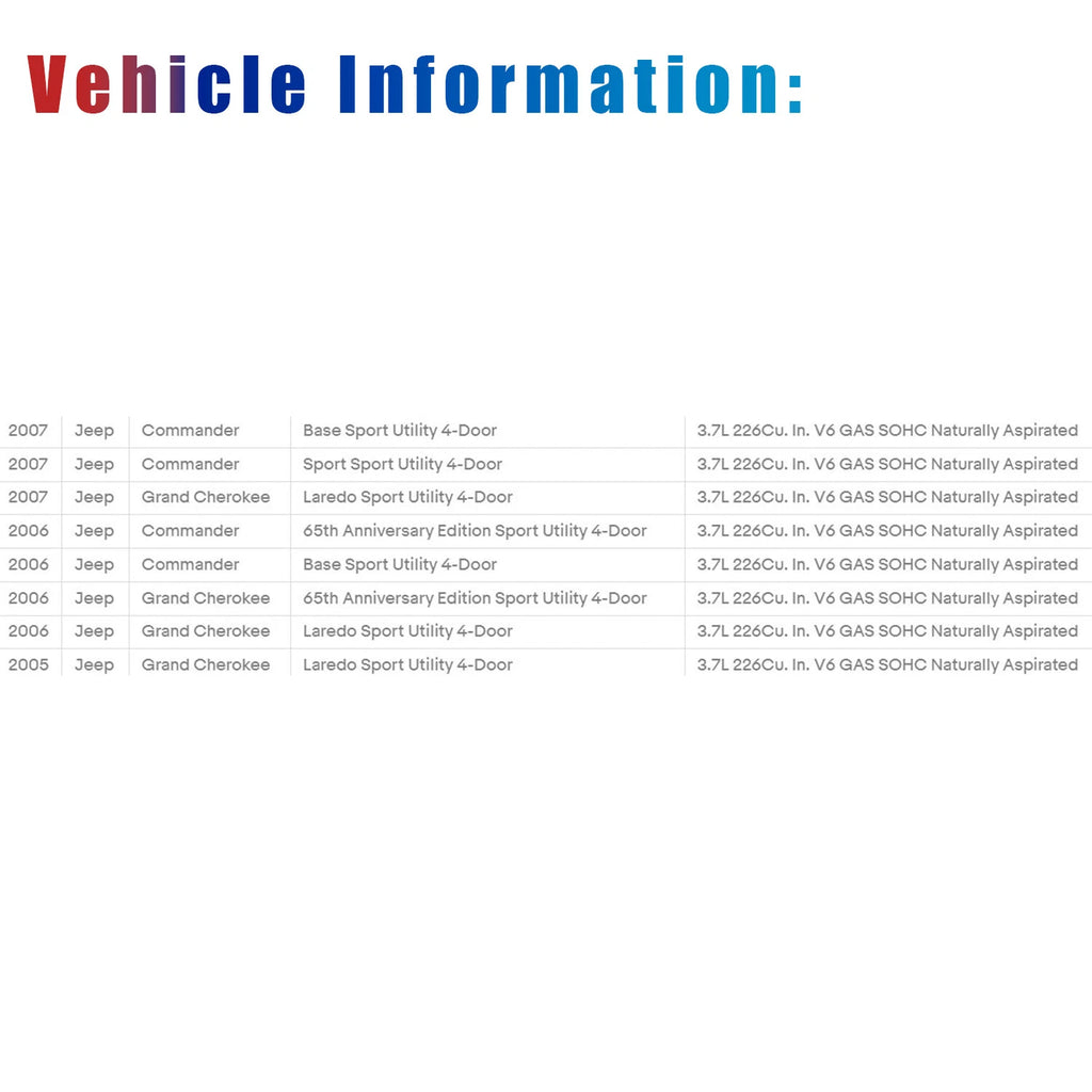Rear Drive Shaft for Jeep Grand Cherokee Commander (2005-2010)